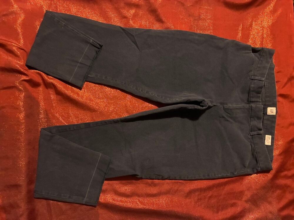 GAP Pants Womens 16 Tall Skinny Ankle Cropped Slim Fit Casual Gray Belt Loops